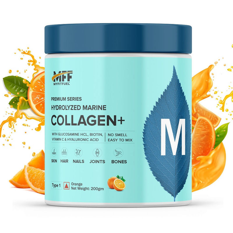 MyFitFuel Hydrolyzed Marine Collagen - Orange