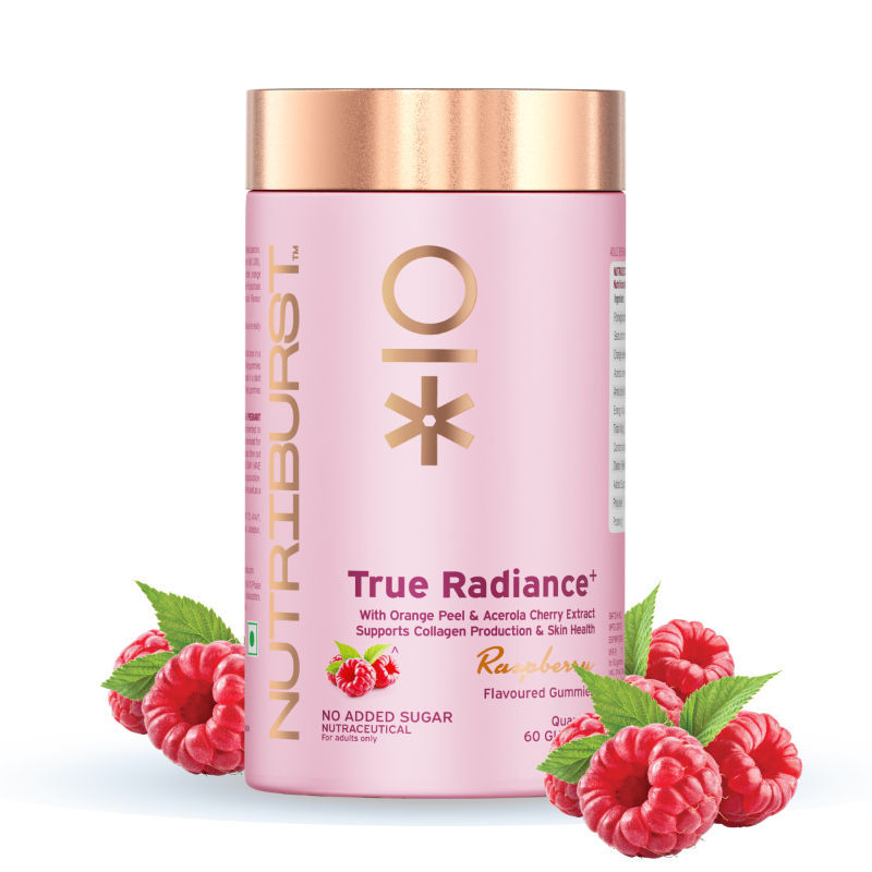 Nutriburst True Radiance Gummies - Raspberry
