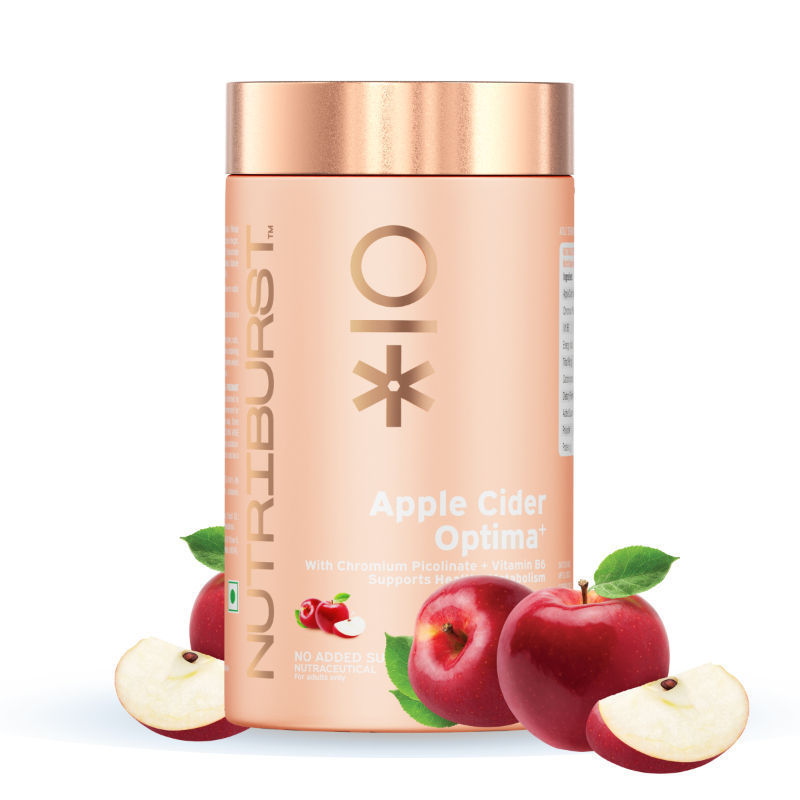 Nutriburst Apple Cider Optima+ Gummies - Apple