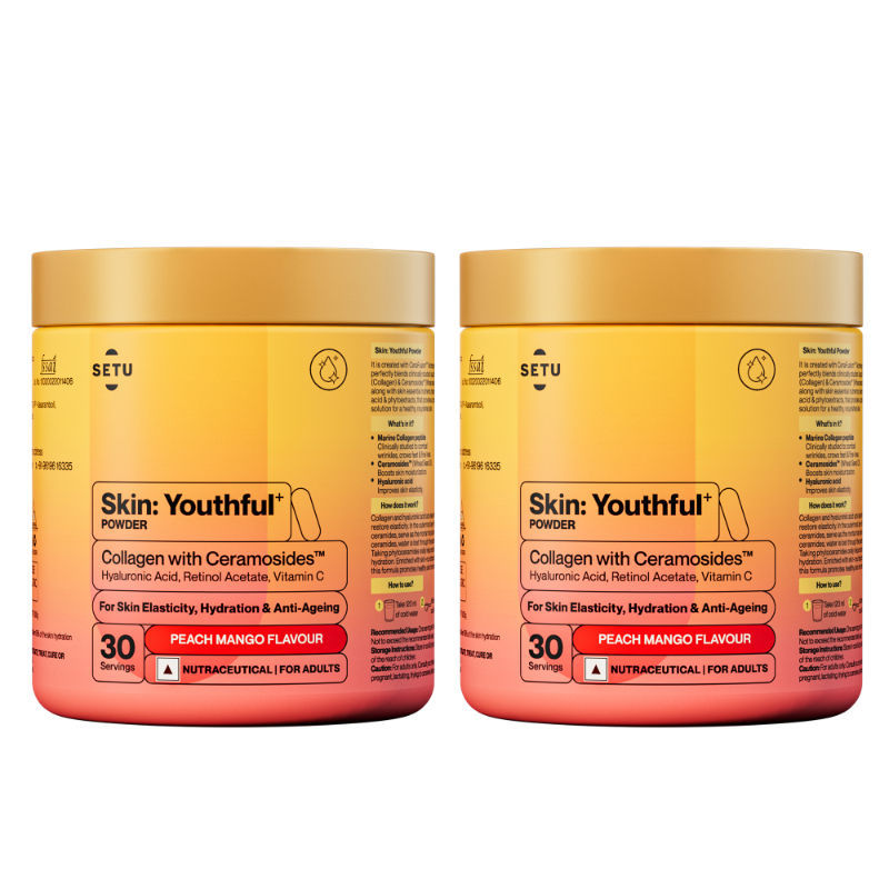 Setu Skin Youthful with Marine Collagen & Ceramosides (Pack Of 2)