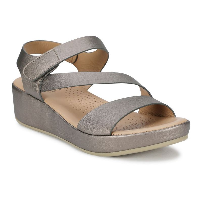 Mode By Red Tape Women Pewter Wedges Sandal: Buy Mode By Red Tape Women  Pewter Wedges Sandal Online at Best Price in India | Nykaa