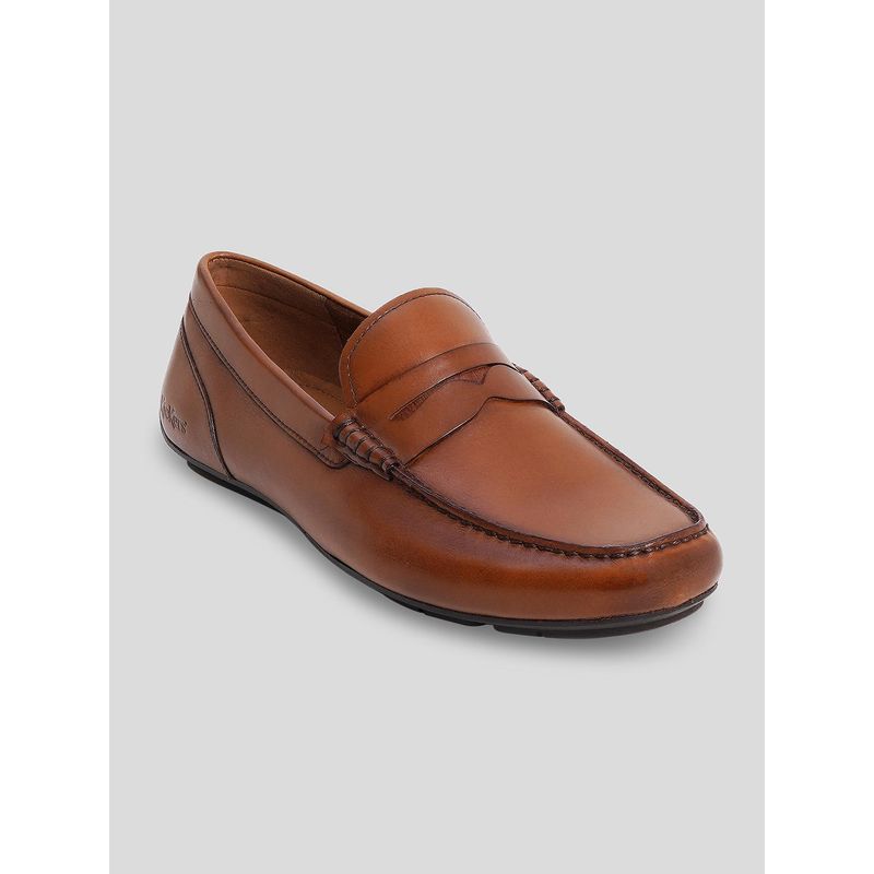 Kickers Mens Alfani Tan Moccasins (EURO 40)