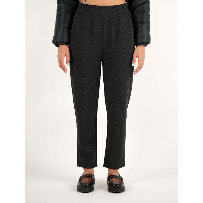 Theater Houndstooth Comfort Wear Black (S)