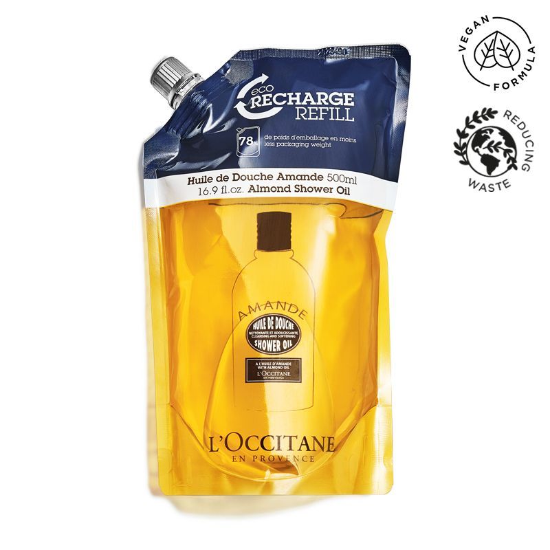 L'Occitane Almond Shower Oil EcoRefill Buy L'Occitane Almond Shower
