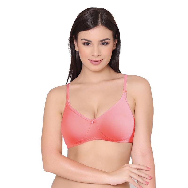 Groversons Paris Beauty Women'S Cotton Non Padded Non-Wired Regular Bra (38B)