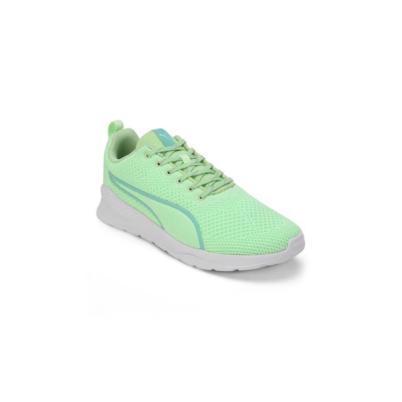 Puma Lightstorm Womens Green Sneakers (UK 4)
