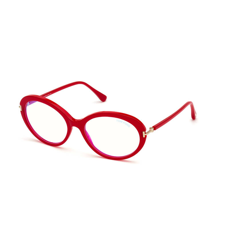 Buy Tom Ford Sunglasses Red Plastic Eyeglasses FT5675-B 54  display picture 2