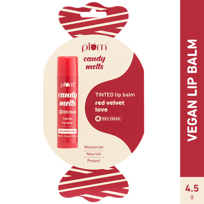 Plum Candy Melts Tinted Lip Balm - Red Velvet Love