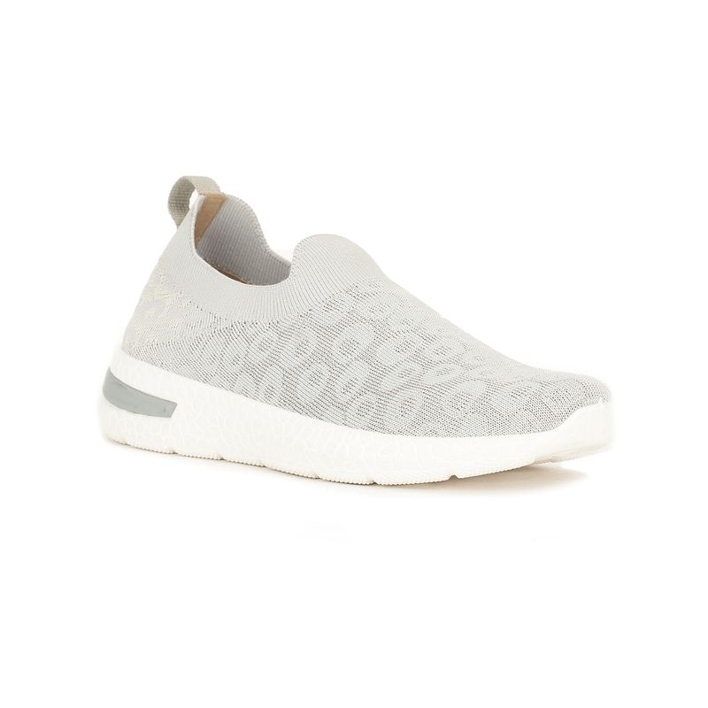 Bata women's grey casual shoes top