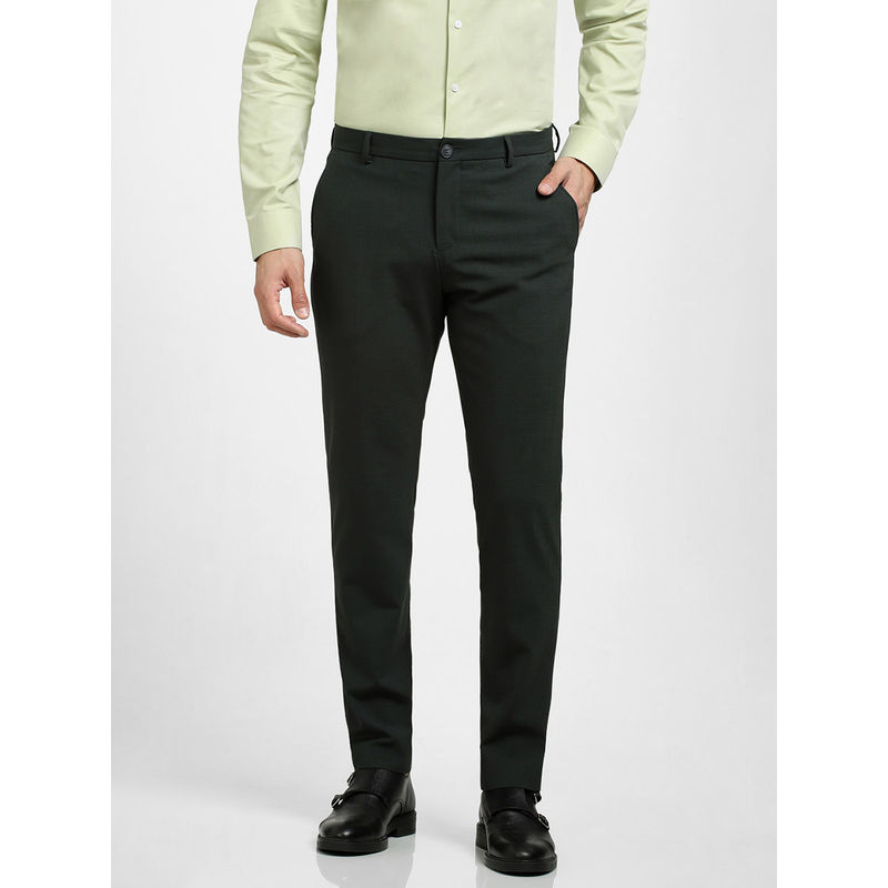 Selected Green Mid Rise Formal Suit-Set Trousers -48