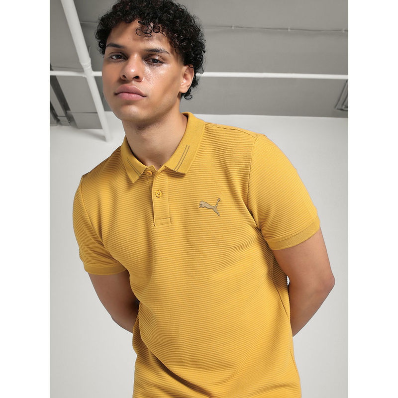 Puma Men'S Wardrobe Essential Ottoman Sport Classic Polo T-Shirt (S)