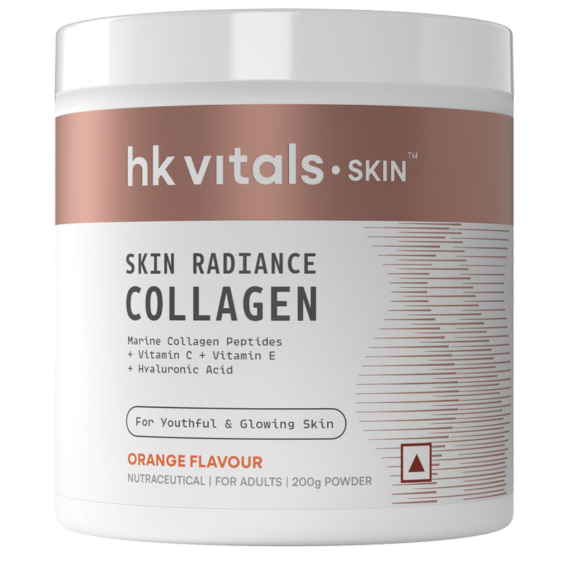 HealthKart Hk Vitals Skin Radiance Collagen Supplement With Biotin - Orange