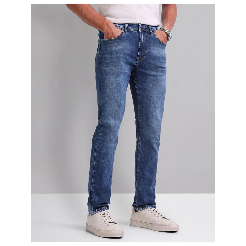 AD By Arvind Mid Rise Skinny Fit Jeans (38)