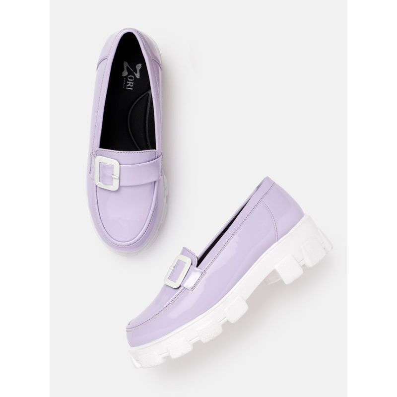 Zori World Lavender Haze - Buckle Loafers (EURO 35)