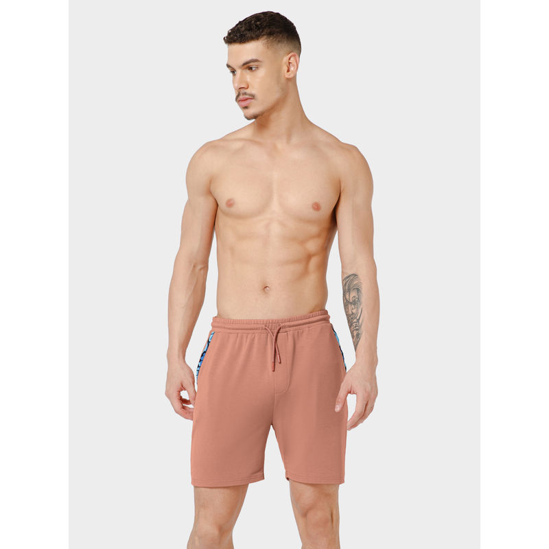 Bummer Men Peach Premium Lounge Shorts (L)