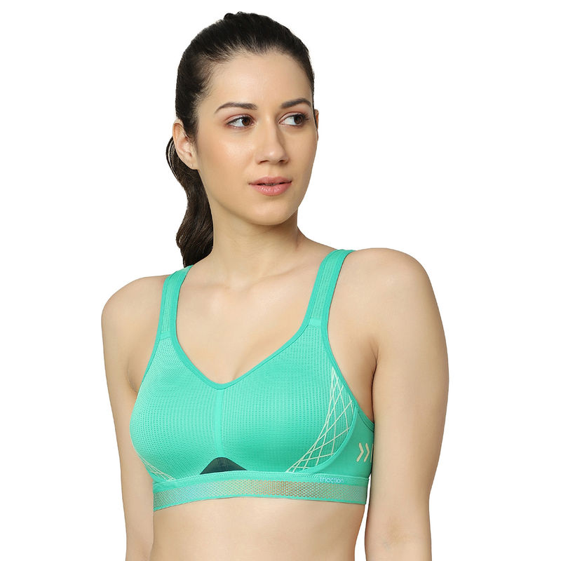 Triumph Triaction Cardio Cloud Padded Non-Wired Full Coverage Sport Bra (32B)