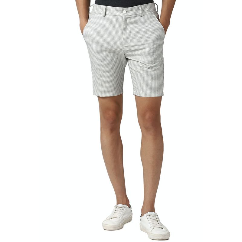 Peter England Grey Shorts (36)