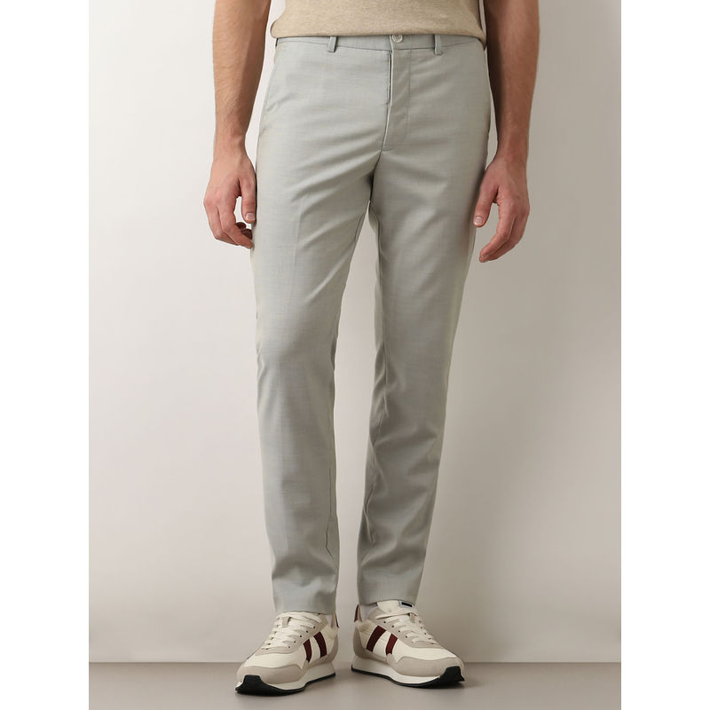 Selected Light Green Mid Rise Suit Set Trousers (38)