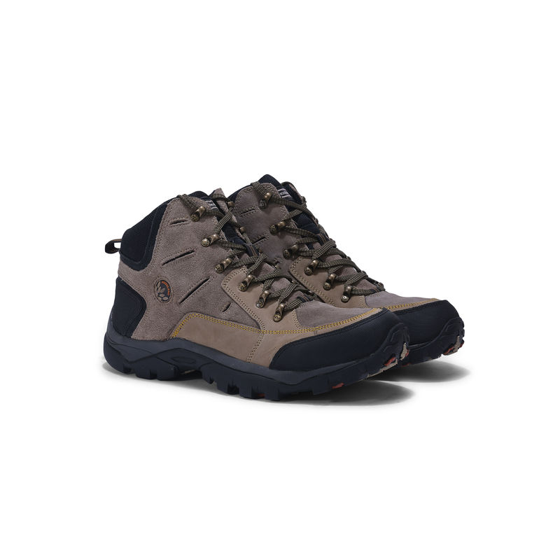 WOODLAND Mens Grey M16 Casual Boots (UK-8)