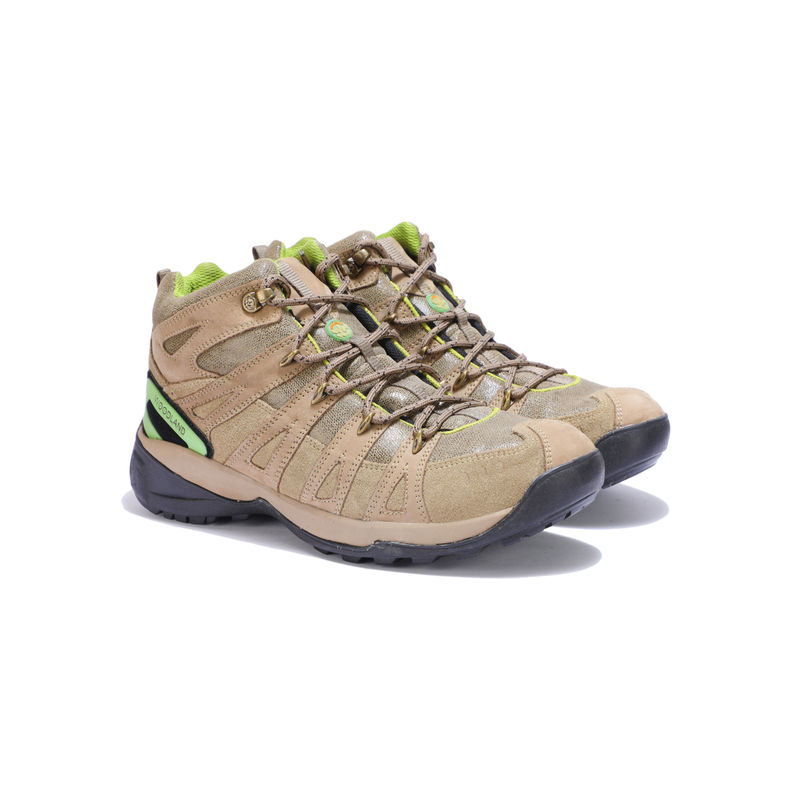 WOODLAND Mens Khaki Casual Boots (UK-8)