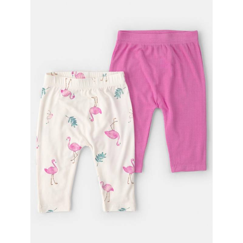 Carter's Baby Girl Multi-Color Flamingo Purelysoft Pants