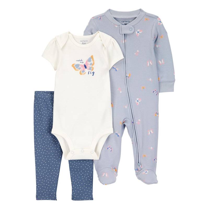 Carter's Baby Girl Multi-Color Bodysuit & Onesie with Pant