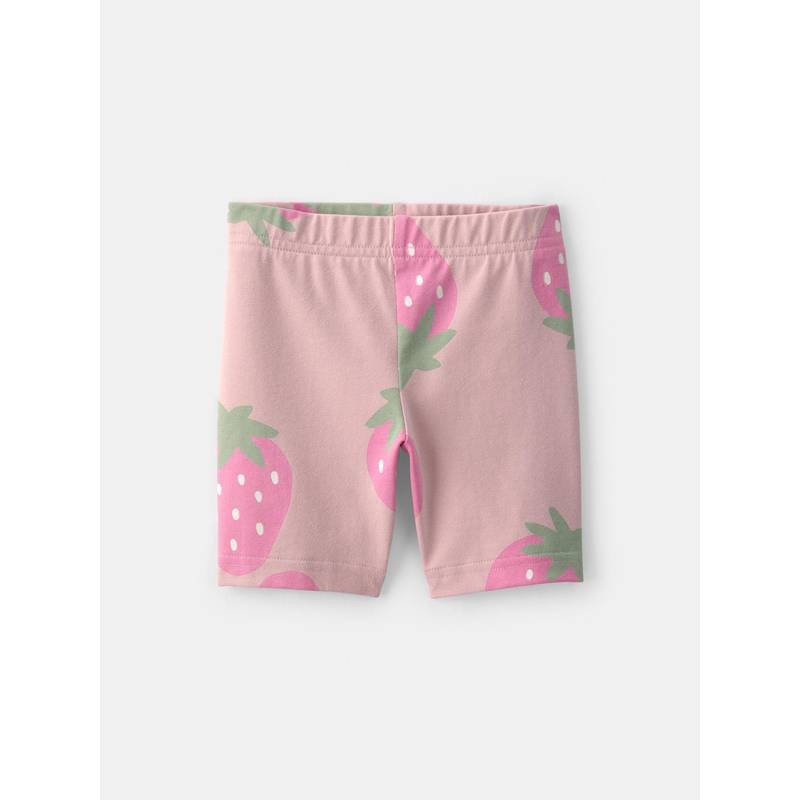 Carter's Girls Pink Printed Shorts (2-3 Years)
