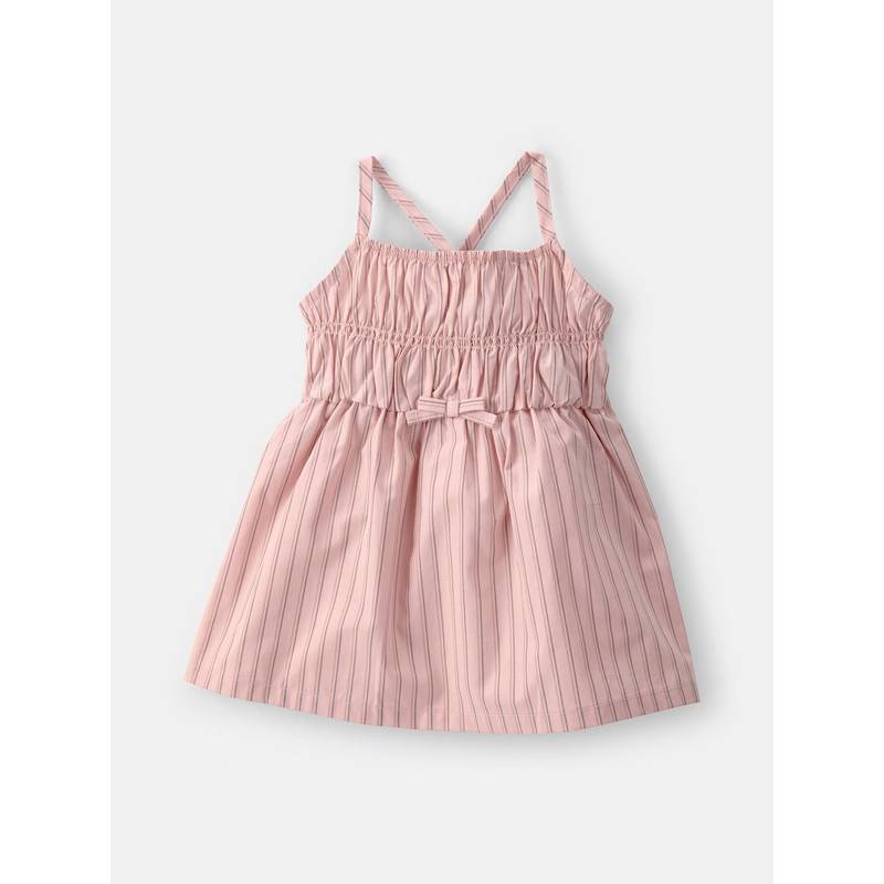 Carter's Baby Girl Pink Stripe Sleeveless Dress (Newborn)