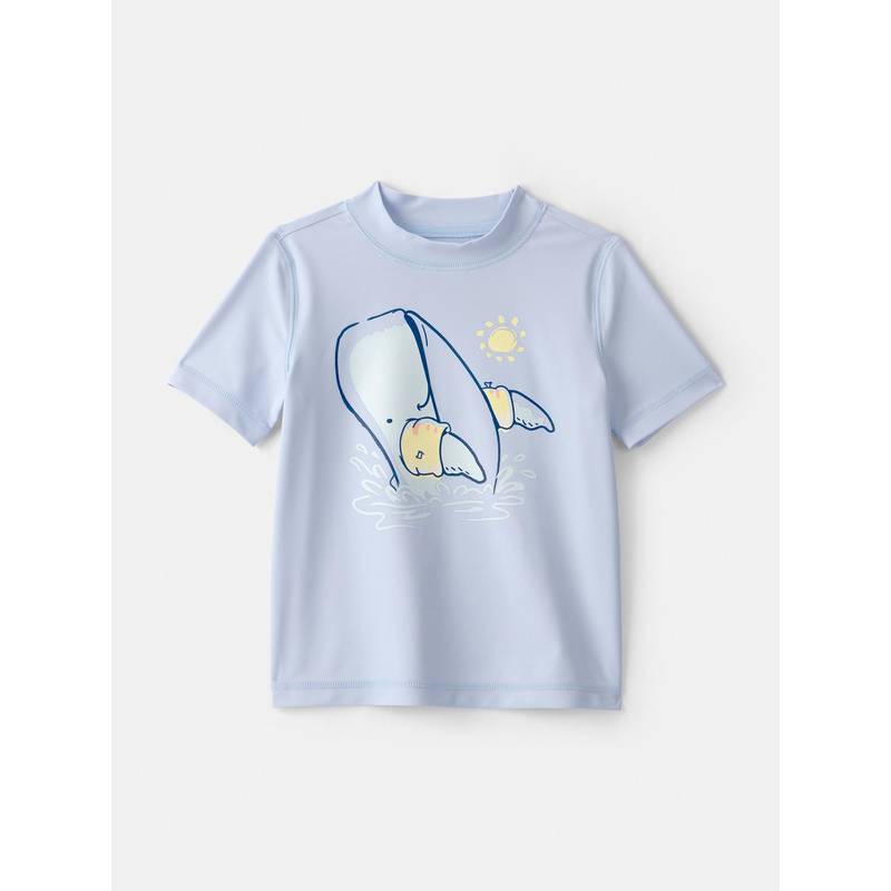 Carter's Boys Blue Whale Swimwear T-shirt (2-3 Years)