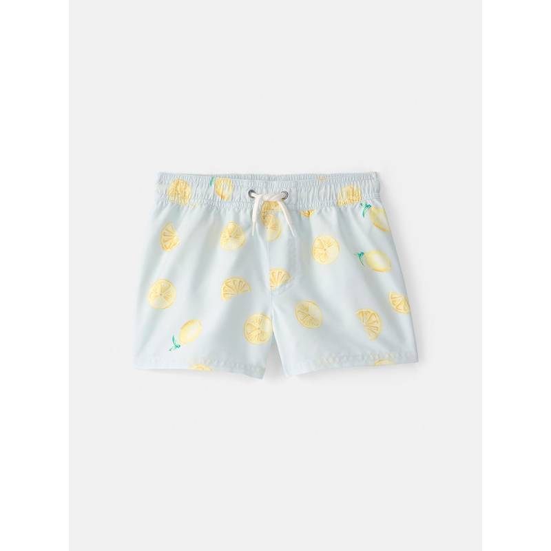 Carter's Boys Blue Lemon Swim Trunk (2-3 Years)