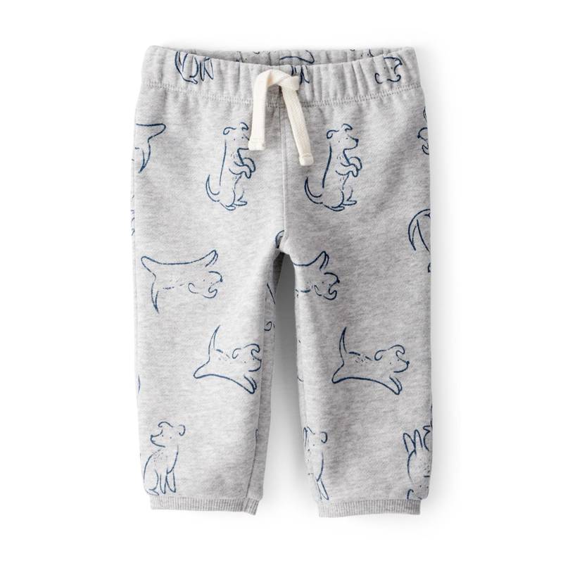 Carter's Baby Boy Daydream Fleece Dog Knit Pull-On Jogger (18-24 Months)