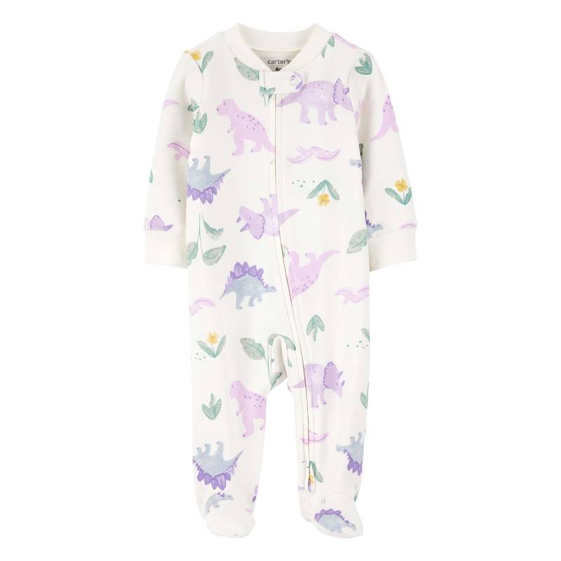 Carter's Dinosaur 2-Way Zipper Cotton Bodysuit (6-9 Months)