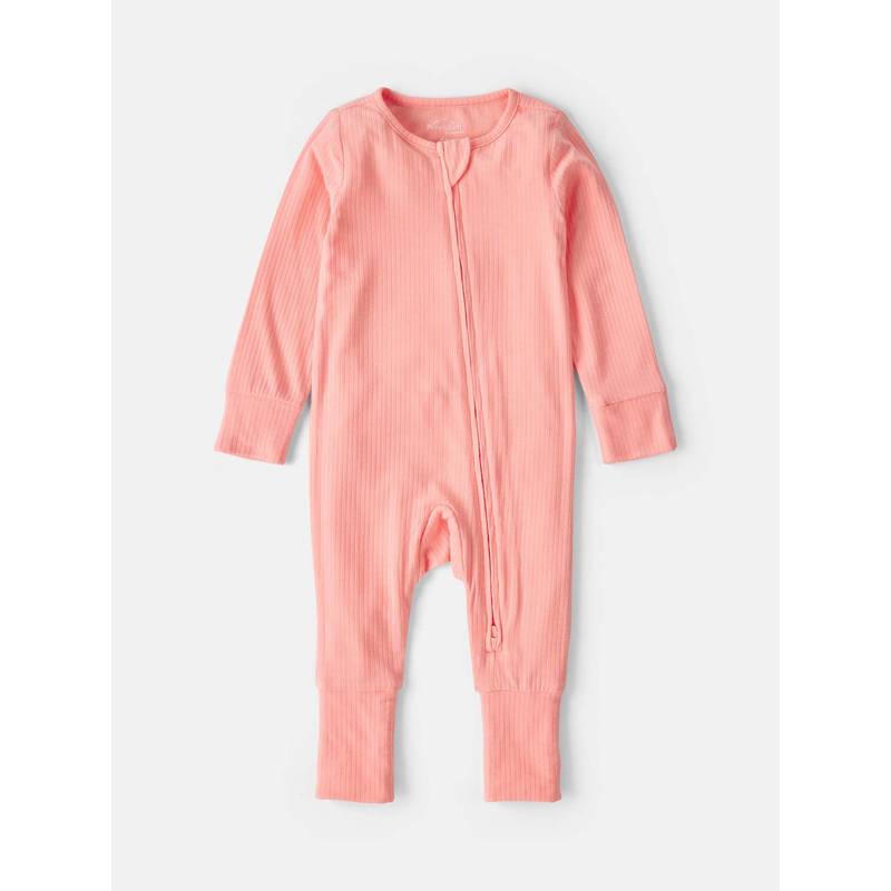 Carter's Infant Girls Purelysoft, Snug Fit Sleep & Play Sleepsuit - Pink (New Born)