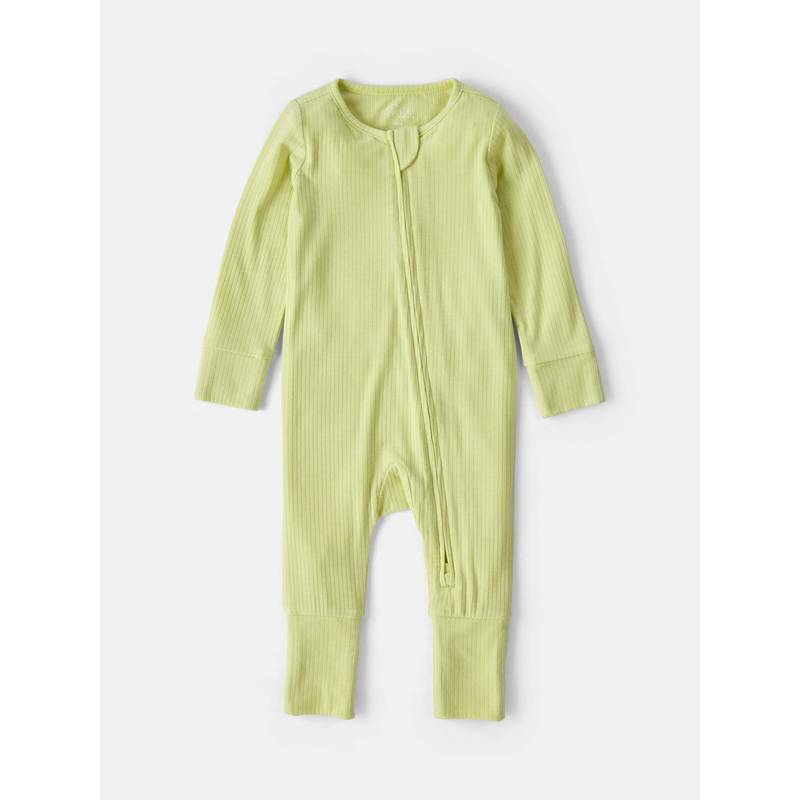 Carter's Infant Boys Purelysoft, Snug Fit Sleep & Play Sleepsuit - Green (New Born)