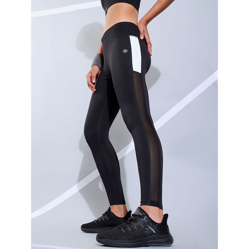 Cultsport Absolute Fit Tights with Contrast Side Panels (XL)