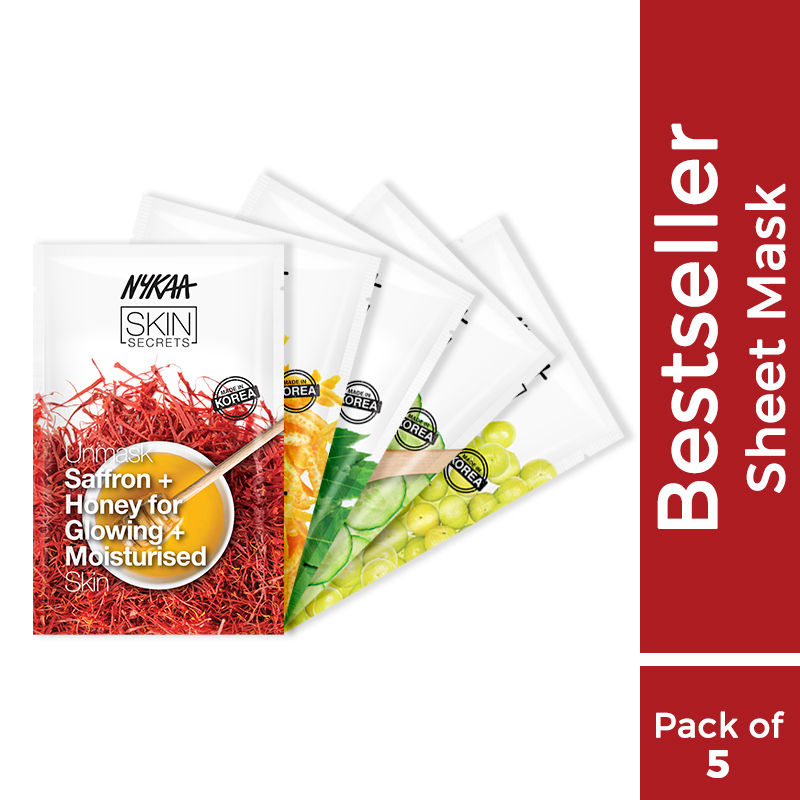 Buy Nykaa Naturals Skin Secrets Bestseller Indian Ingredients Sheet