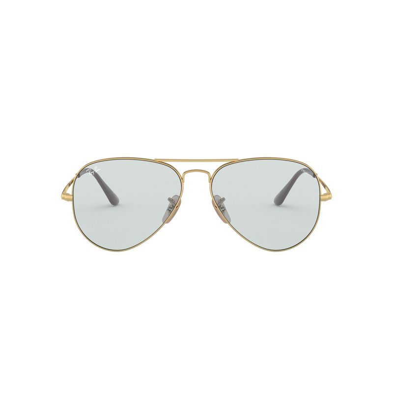 Buy Ray-Ban 0RB3689 Sky Blue Evolve Icons Aviator (58 mm) Online