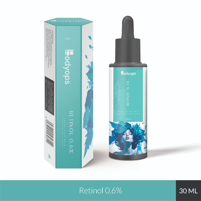 BODYOPS 0.6% Retinol Anti Aging Night Face Serum