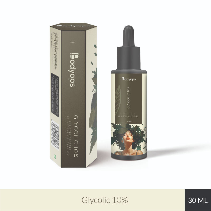BODYOPS 10% Glycolic Acid Face Serum