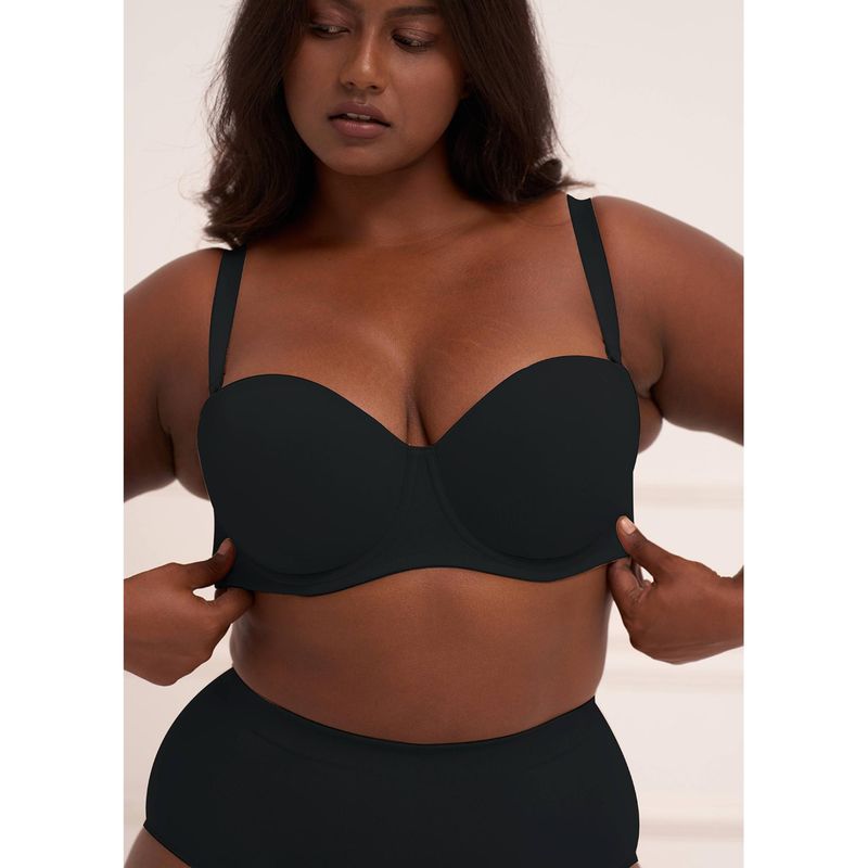 Underneat Women All Day Hold Strapless Bra (36D)
