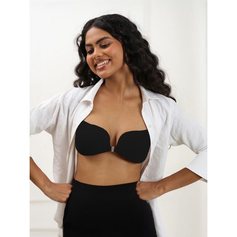 Underneat Women Stick-On Supportable Adhesive Bra (L)