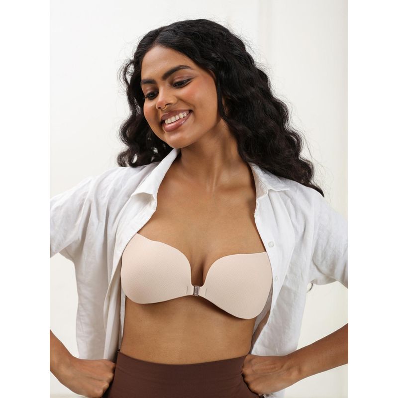 Underneat Women Stick-On Supportable Adhesive Bra (XL)