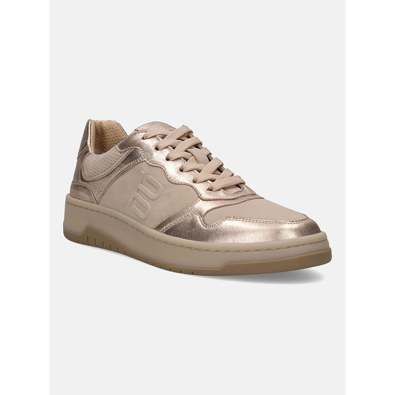 BAGATT Sting Gold Leather Womens Sneakers (EURO 36)