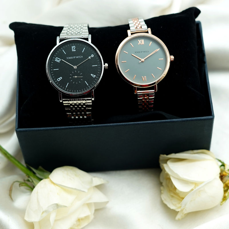 Joker & Witch Chuck & Ned Couple Watches For Men & Women