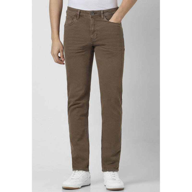 Van Heusen Men Brown Jeans (30)