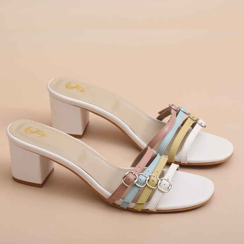 Shoe that fits you Multi-Color Party Heels (EURO 37)