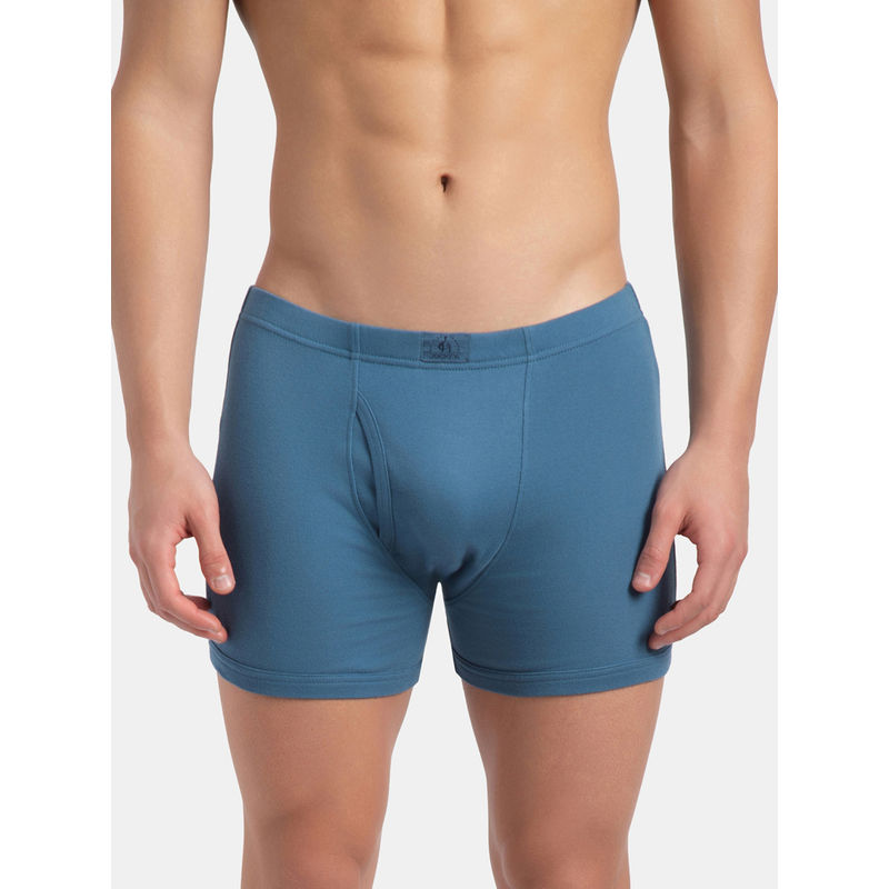 Jockey 8008 Men Cotton Solid Boxer Brief - Stellar (S)