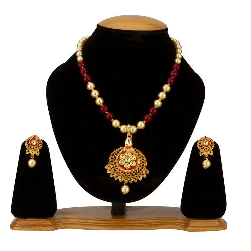 Jewels Galaxy Gold-Toned GP Pearl 
