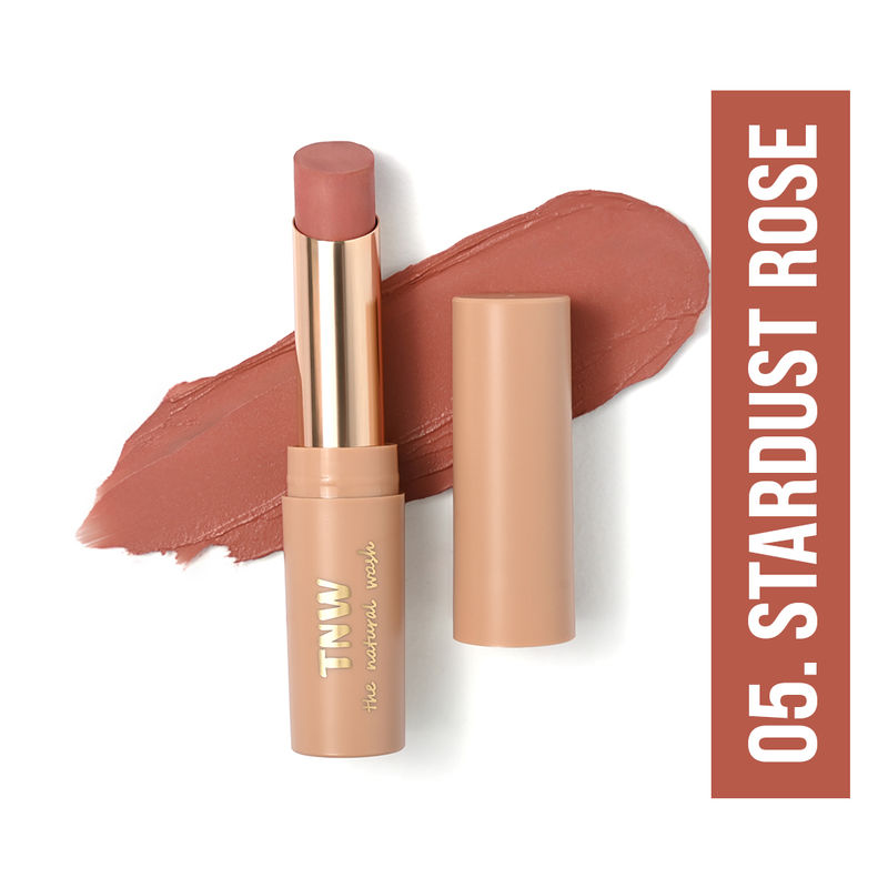 TNW The Natural Wash Silky Matte Fusion Longstay Bullet Lipstick - Stardust