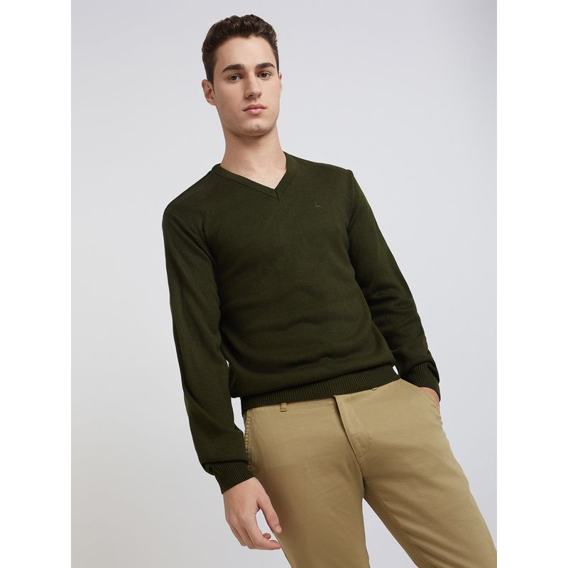 Parx Dark Green Sweater (42)